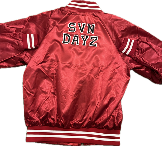 SVN Dayz Red Bomber Jacket